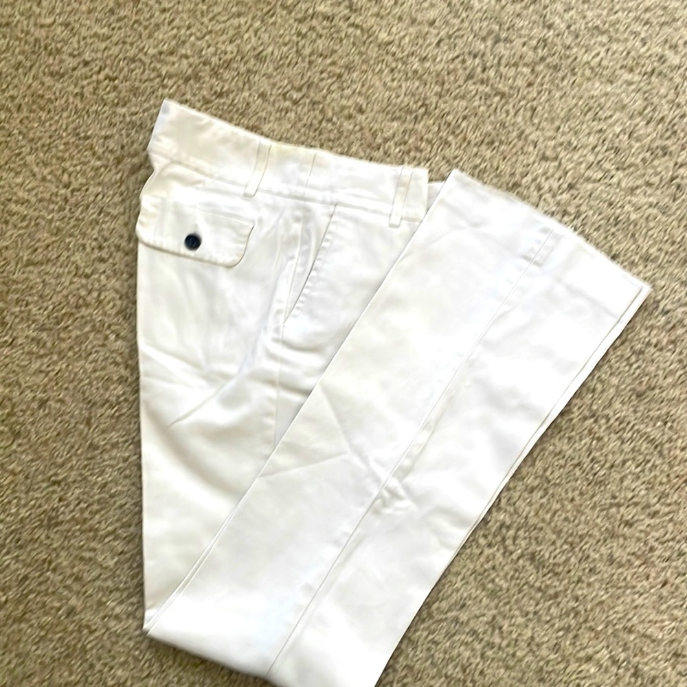 Zara Basic Slacks White Size 6 - image 1